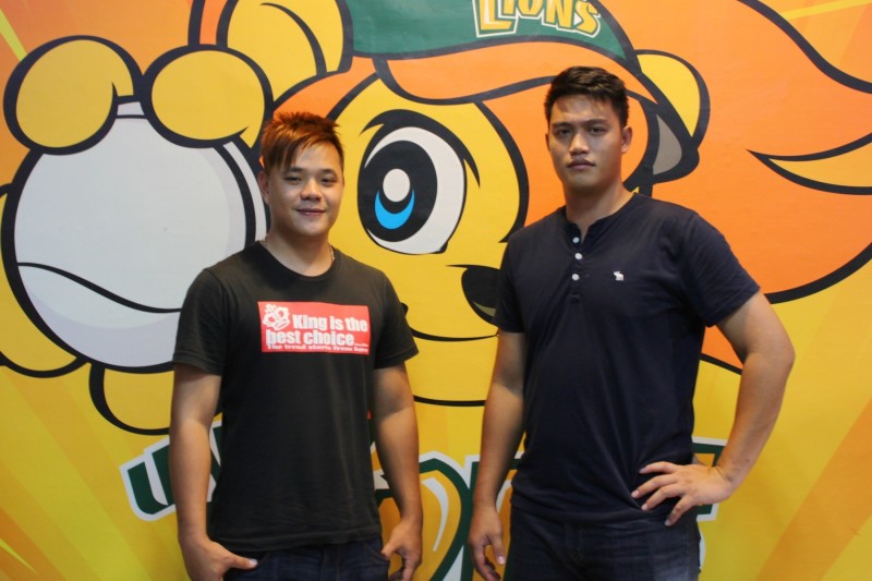 林威志、林航加盟獅隊。（球團提供）