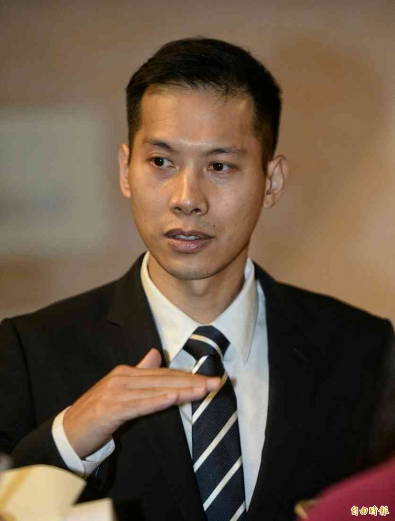 顏行書。（記者林正堃攝）