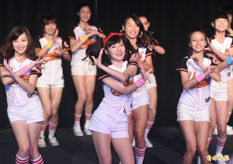 統一unigirls決選。（記者廖振輝攝）