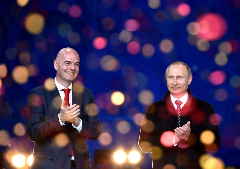 因凡提諾（左）、普廷（右）。（資料照，法新社）