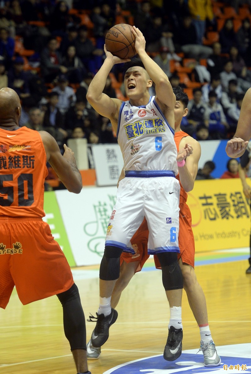 周儀翔攻下全場最高22分。（記者林正堃攝）