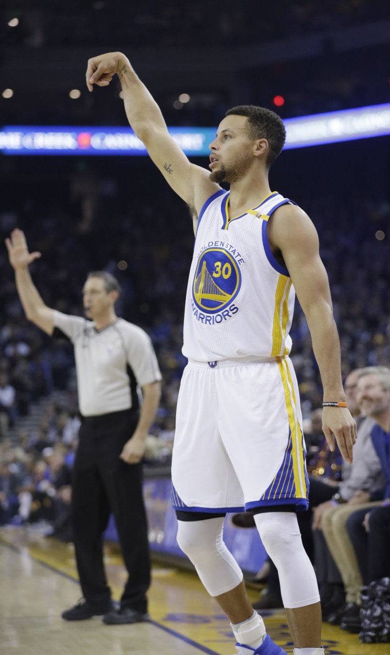 NBA》柯瑞得分破30勇士就飛天？至今已25連勝 - 自由體育