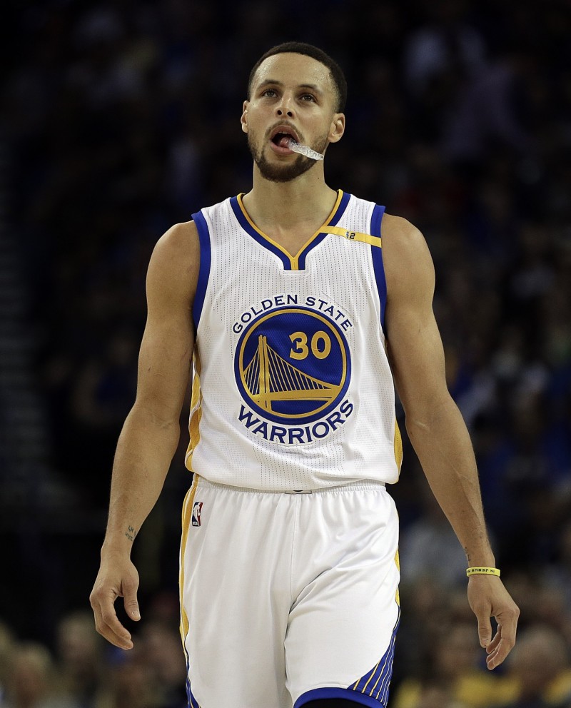 柯瑞力挺哈登拿下MVP。（美聯社）