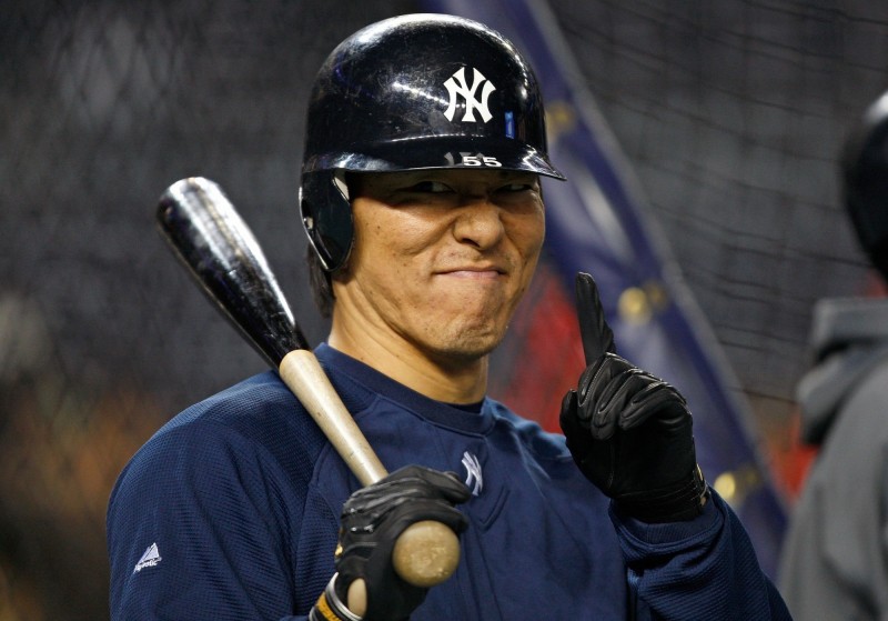 松井秀喜。（資料照，法新社）