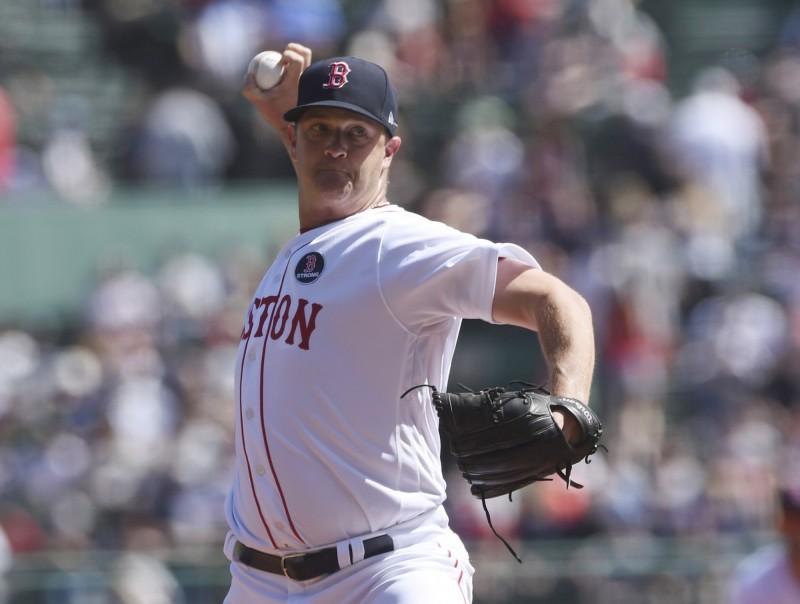紅襪隊蝴蝶球投手萊特。（USA Today Sports）