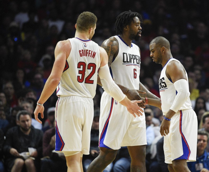 葛瑞芬（左）、小喬丹（中）、保羅（右）。（資料照，USA Today）