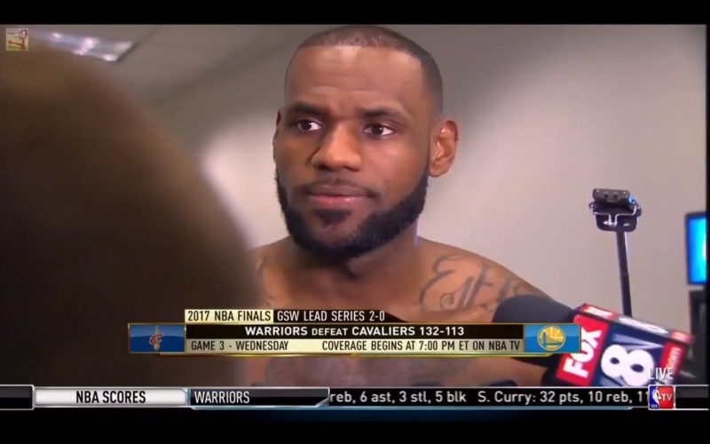 詹姆斯。（取自影片）