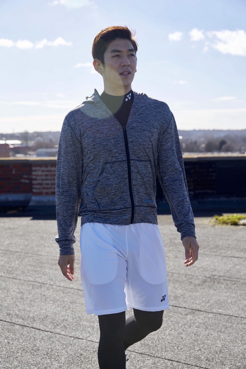 南韓雙打好手李龍大外型不輸南韓明星。（YONEX TW提供）