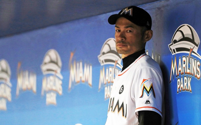 鈴木一朗10月滿44歲。（法新社）