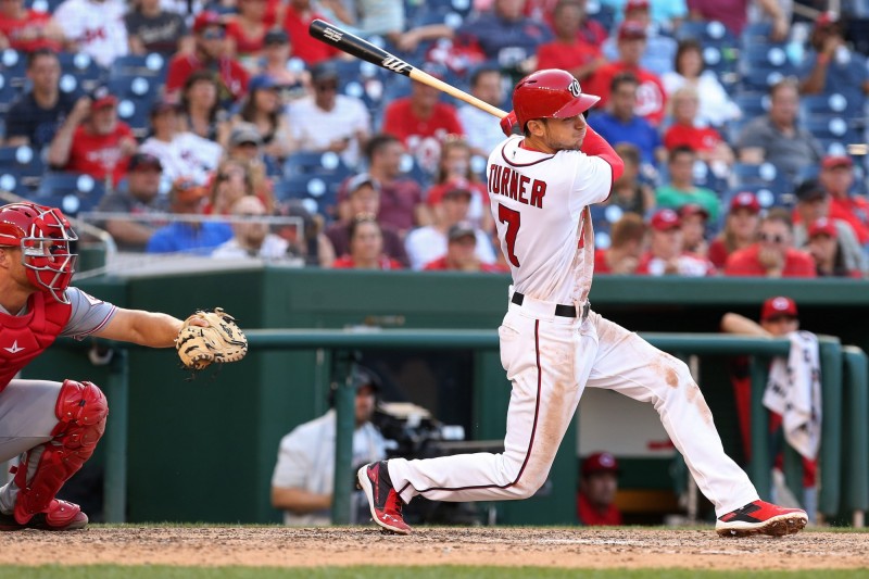 國民透納單場5安寫生涯新高。（USA Today Sports）