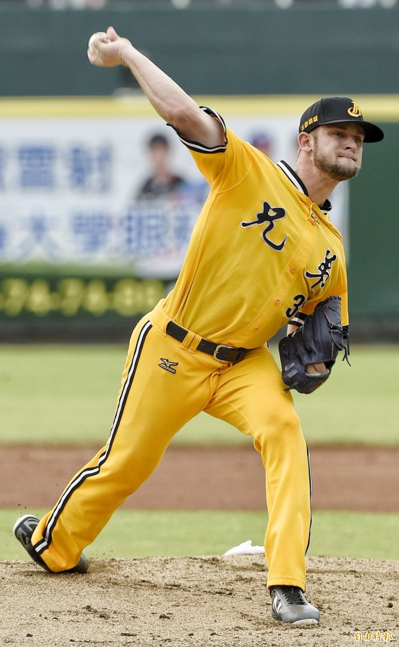 肯恩。（記者陳志曲攝）