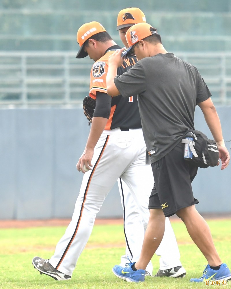 林子崴。（記者黃志源攝）