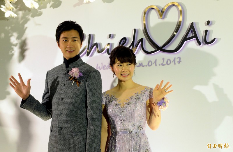 江宏傑、福原愛今天宣佈有喜。（資料照，記者林正堃攝）