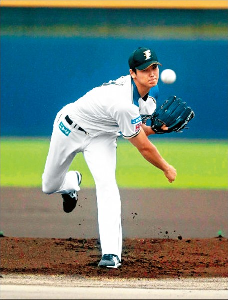 大谷昨在二軍先發主投。（取自日本雅虎）