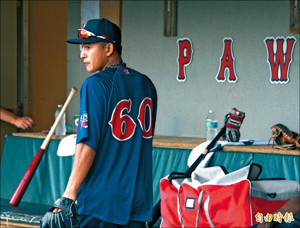 紅襪救火隊號碼牌 林子偉No.1