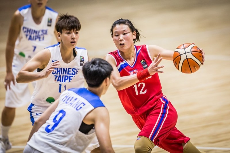 北韓盧淑英攻下全場最高36分。（取自FIBA官網）