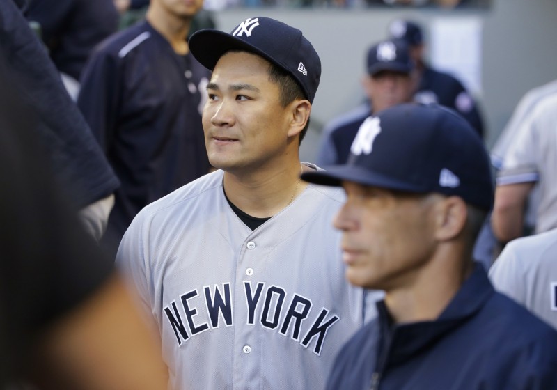 田中將大本季被全壘打累積26轟，旅美以來最多。（美聯社）