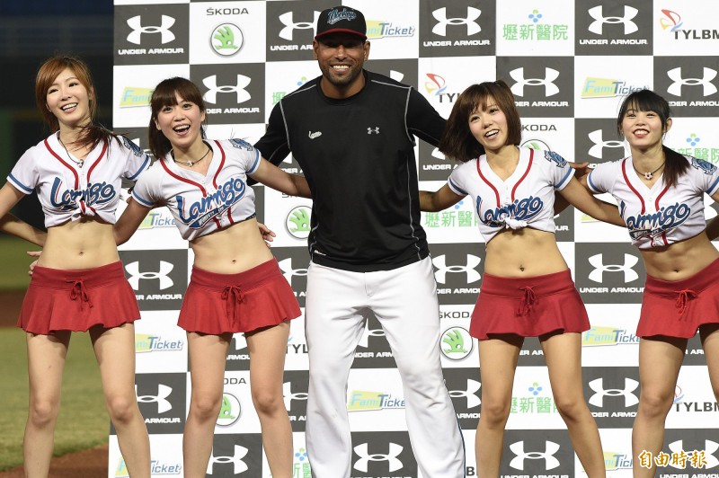 瓦德茲曾在2015年效力桃猿。（資料照，記者陳志曲攝）