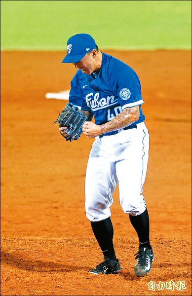 郭泓志守下勝利。（記者廖耀東攝）