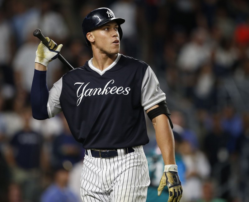 洋基「法官」賈吉。（資料照，法新社）