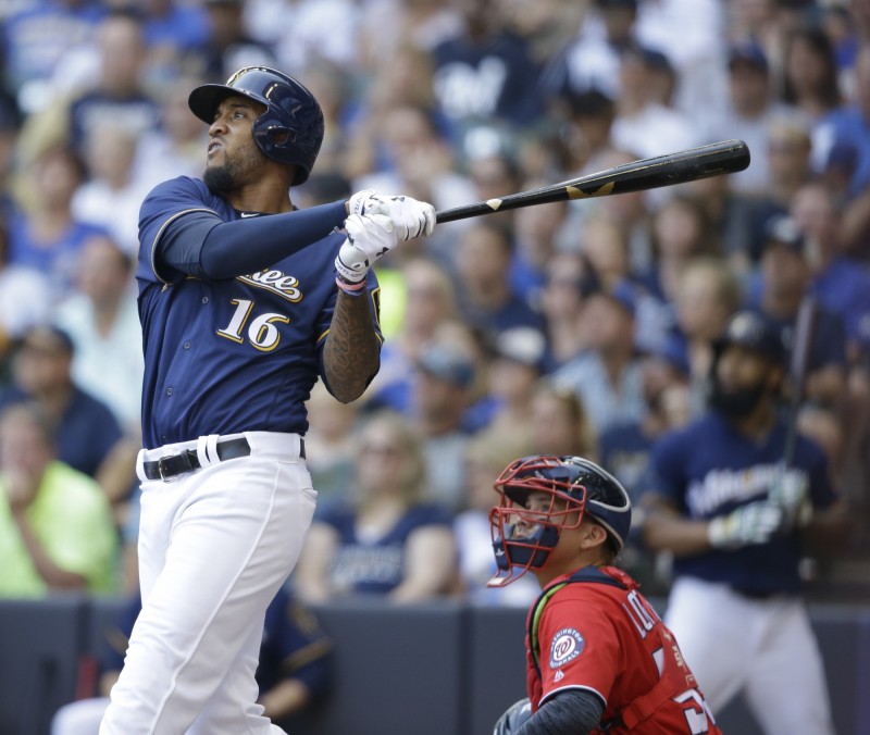 桑塔納今轟雙響砲。（USA Today Sports）