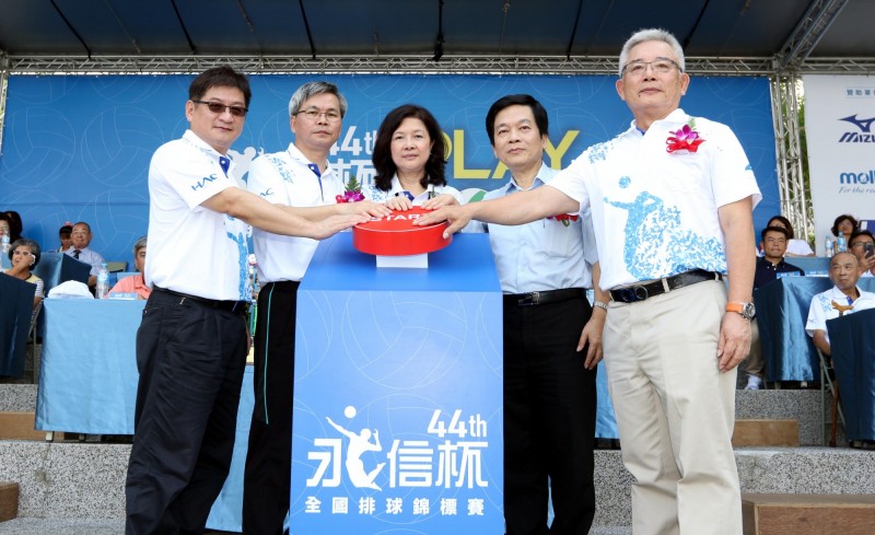 永信盃今天於台中大甲鐵砧山熱鬧開打。（名衍行銷提供）
