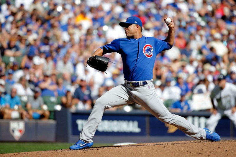 昆塔納上演完投完封。（法新社）