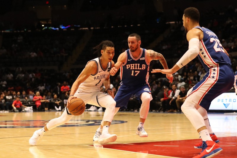 林書豪（左）。（USA Today Sports）