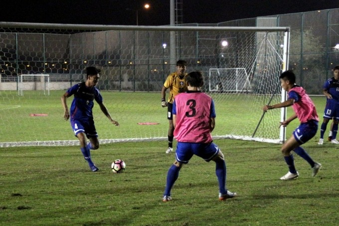 台灣男足。（中華民國足球協會提供）
