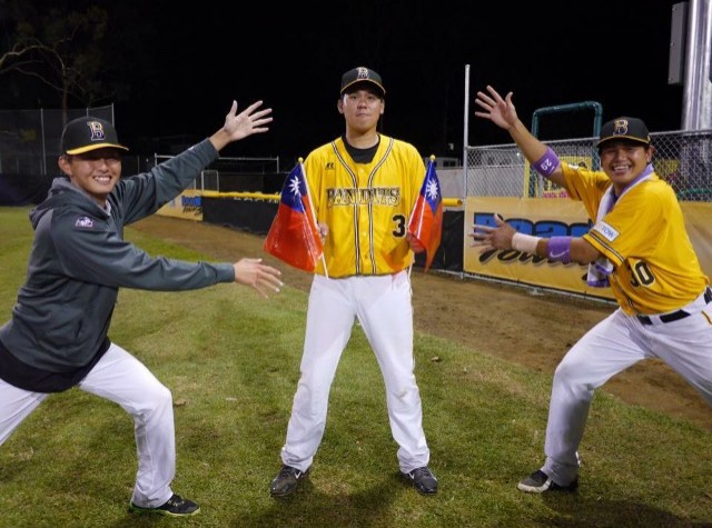 黃思漢（左起）、林晨樺、陽冠威曾赴澳職實戰。（資料照）