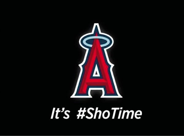 天使隊官方Ig利用大谷翔平名字中「翔」的日本發音,打出「 It’s #ShoTime」口號。(取自網路) 天使隊官方Ig利用大谷翔平名字中「翔」的日本發音,打出「 It’s #ShoTime」口號。(取自網路)