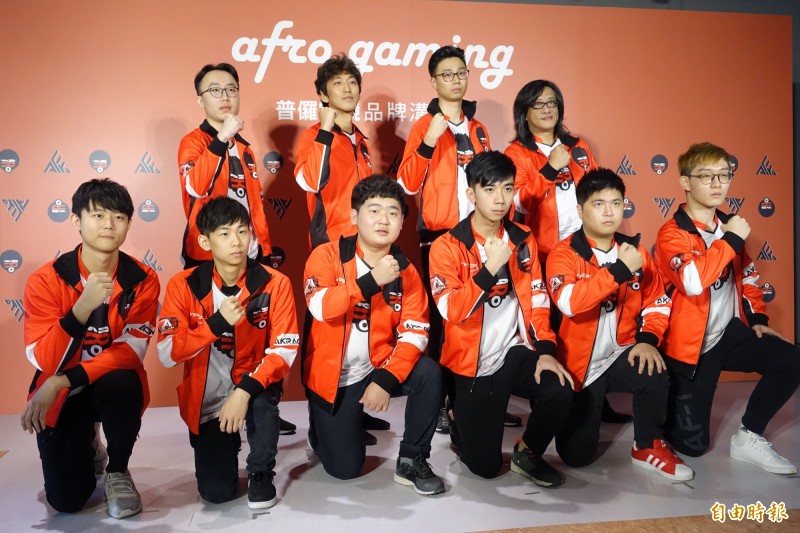 原華義SPIDER出賽權轉移給普儸電競Team Afro，出征2018春季賽。（記者陳耀宗攝）
