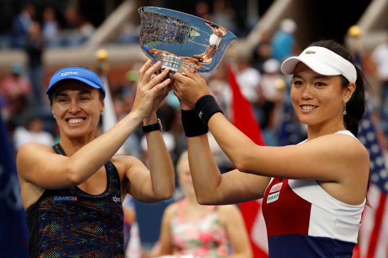 詹詠然光是美網冠軍就拿到比小戴整年還多的獎金，是今年最會賺的女運動員。（資料照）