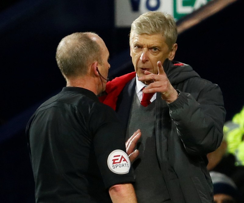 溫格（Arsene Wenger）。（路透社）