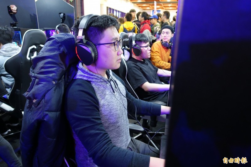 前閃電狼OW選手Zonda。（記者陳耀宗攝）