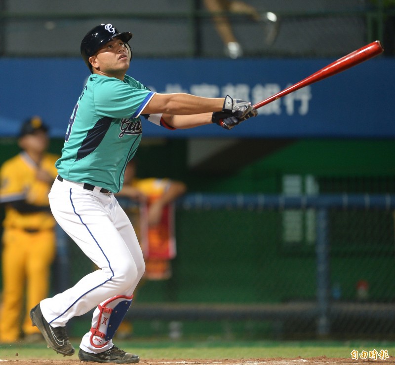 陽冠威去年季後遭悍將釋出。（資料照，記者林正堃攝）