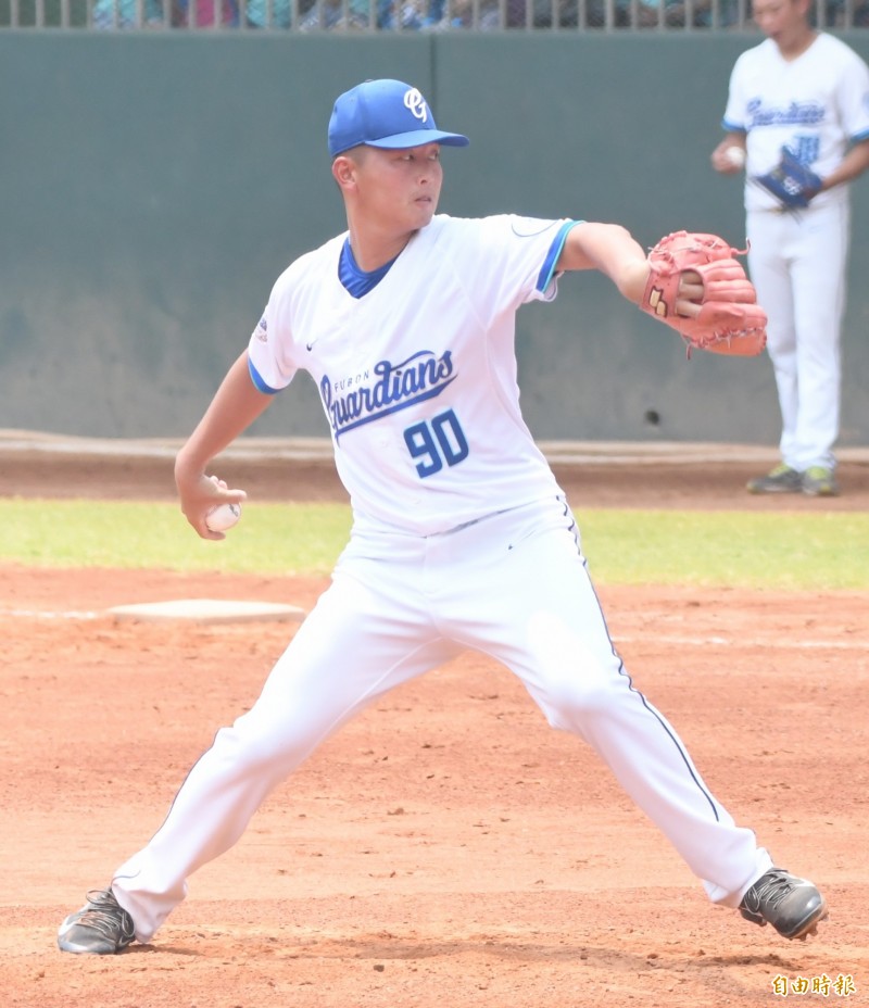 黃思漢去年季後遭悍將釋出。（資料照，記者黃志源攝）