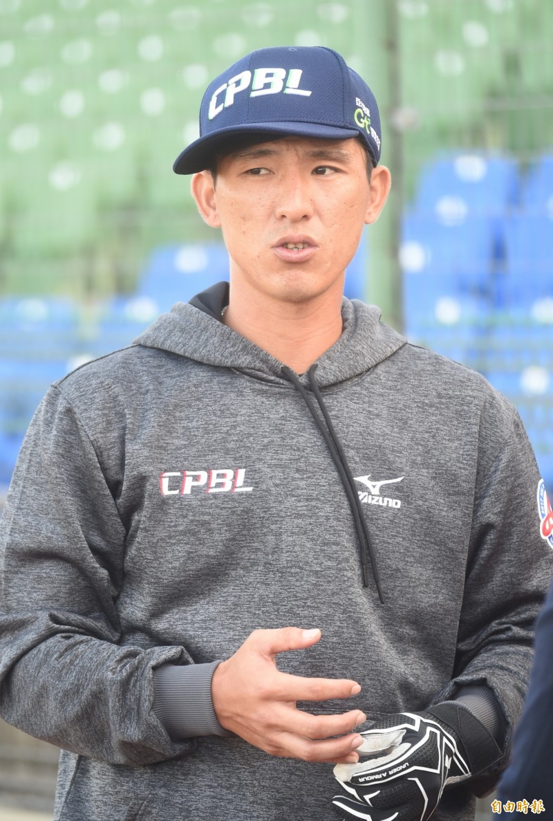 陳雁風轉Lamigo二軍守備教練。（資料照，記者廖耀東攝）