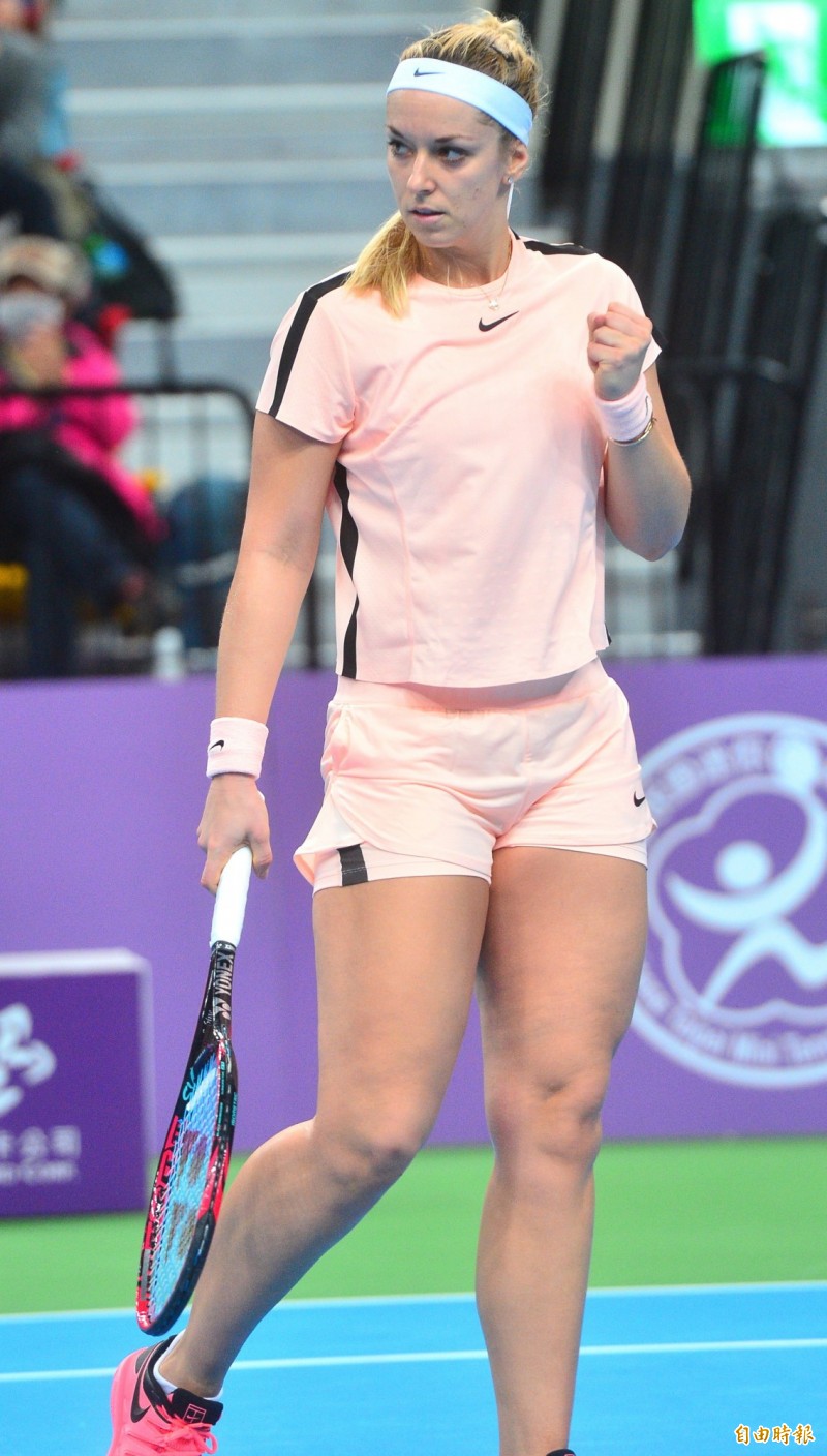 莉絲姬。（記者王藝菘攝）