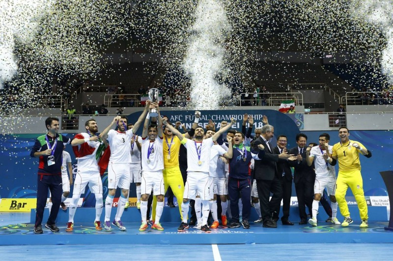 伊朗奪下隊史第12座亞錦賽冠軍。（AFC提供）