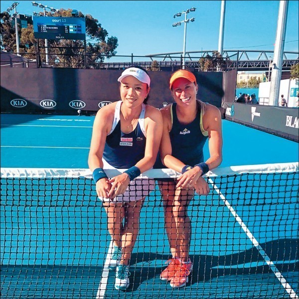 「赫然配」杜哈女網次輪爆冷淘汰。（資料照）