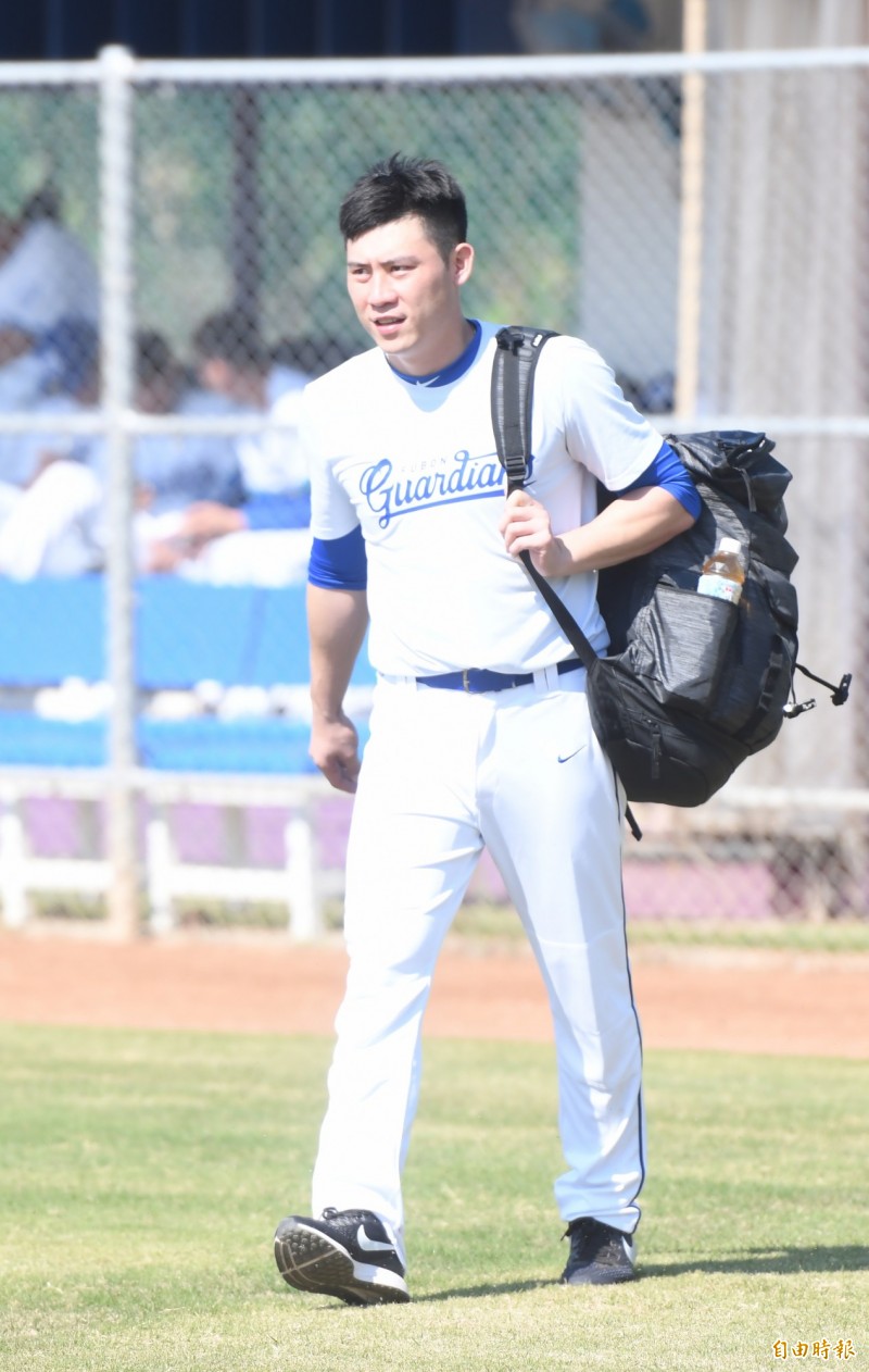 富邦悍將林煜清。（資料照，記者黃志源攝）