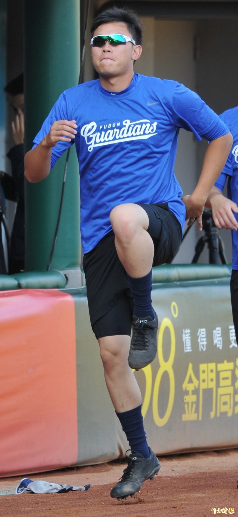 富邦悍將投手黃亦志。（記者黃志源攝）