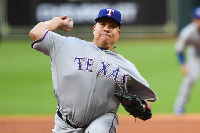44歲老投手柯隆。（ USA TODAY Sports）