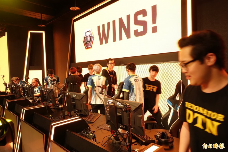 DTN晉級總冠軍戰。（記者陳耀宗攝）