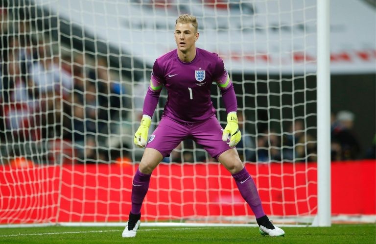 哈特（Joe Hart）無緣本屆世界盃。（路透社）