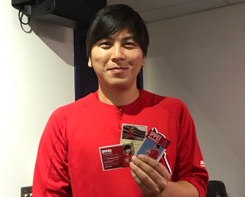 Mlb 大谷翔平的翻譯太紅了天使幫他出球員卡 自由體育