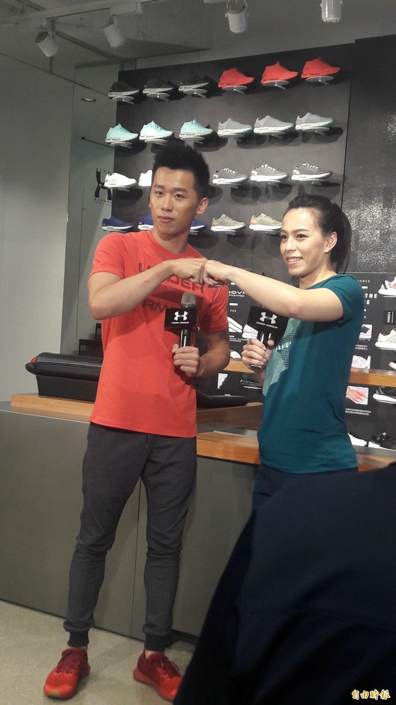 李智凱、郭婞淳。（記者粘藐云攝）