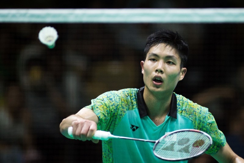 周天成面對香港一哥伍家朗3局獲勝，挺進八強。（資料照，法新社）