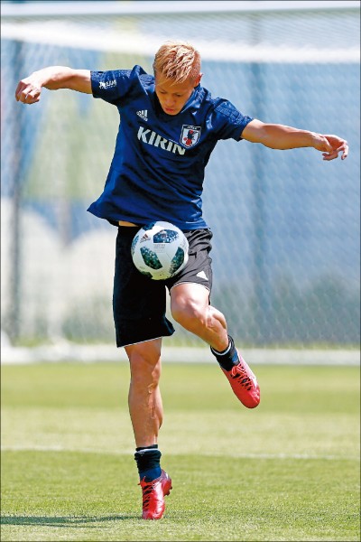 本田圭佑。（資料照，法新社）
